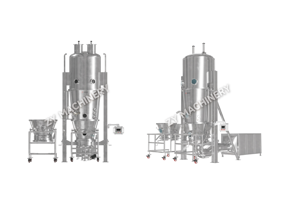 DLP Multi-Functional Fluid-bed Granulator at Coating Machine