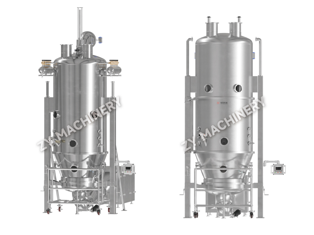 FL-B Fluid-bed Granulation at Drying Machine (One-Step Granulator)